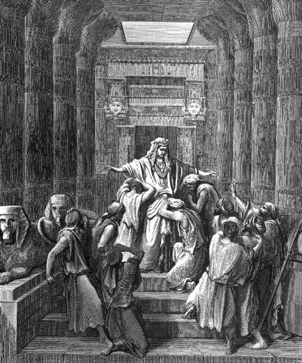 Иосиф и его братья во дворце в Египте - недельная глава Ваигаш